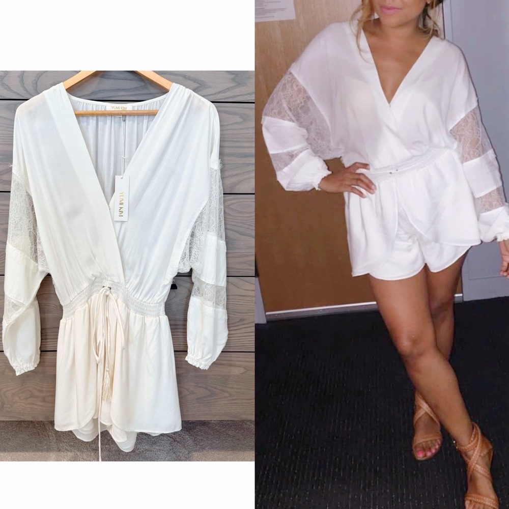 Yumi Kim Lace‎ Romper Sz S